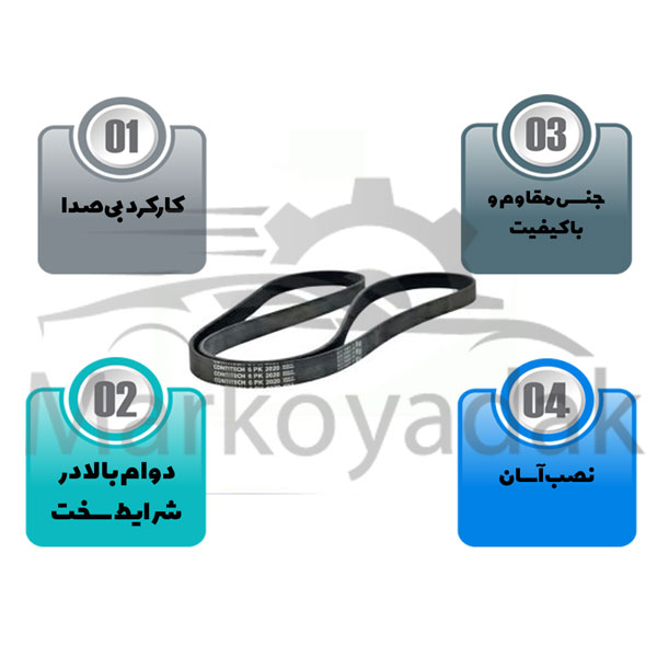خرید تسمه دینام چانگان ایدو