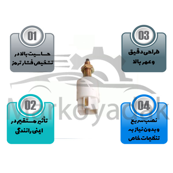 خرید فشنگی استپ ترمز چانگان ایدو